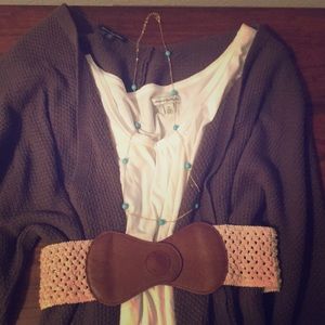 EUC Brown AEO oversized sweater